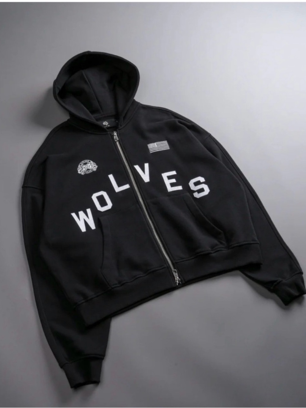 Darc Sport WOLVES Pyramid Darco Double Zip Hoodie